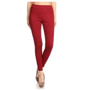 Jvini Women's High Waist Pull-On Skinny Jeggings